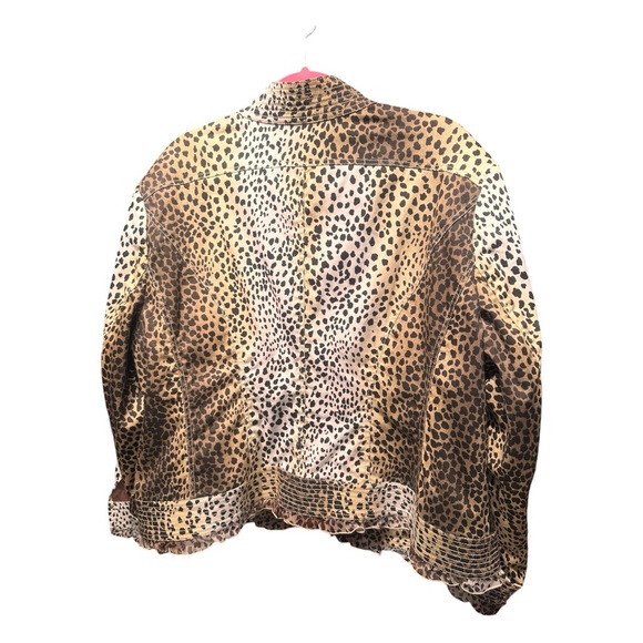 GORGEOUS GUILLAUME ANIMAL PRINT JACKET (SZ 3X) (EUC) - Picture 14 of 16